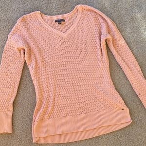 American Eagle Dusty Pink Knit Sweater